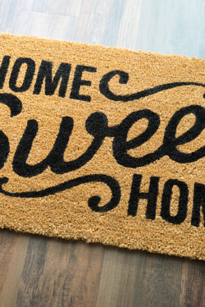 "Home Sweet Home" doormat